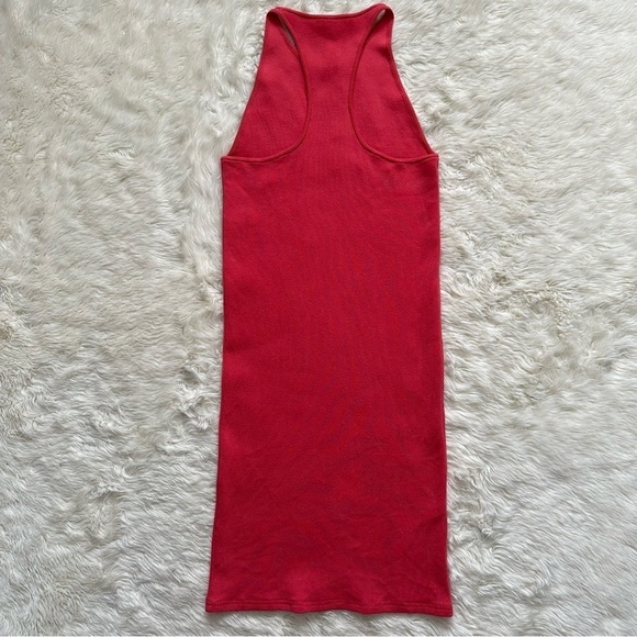 A.L.C. Dress Racerback Sleeveless Mini Stretch Bodycon Pink XS - Picture 3 of 8